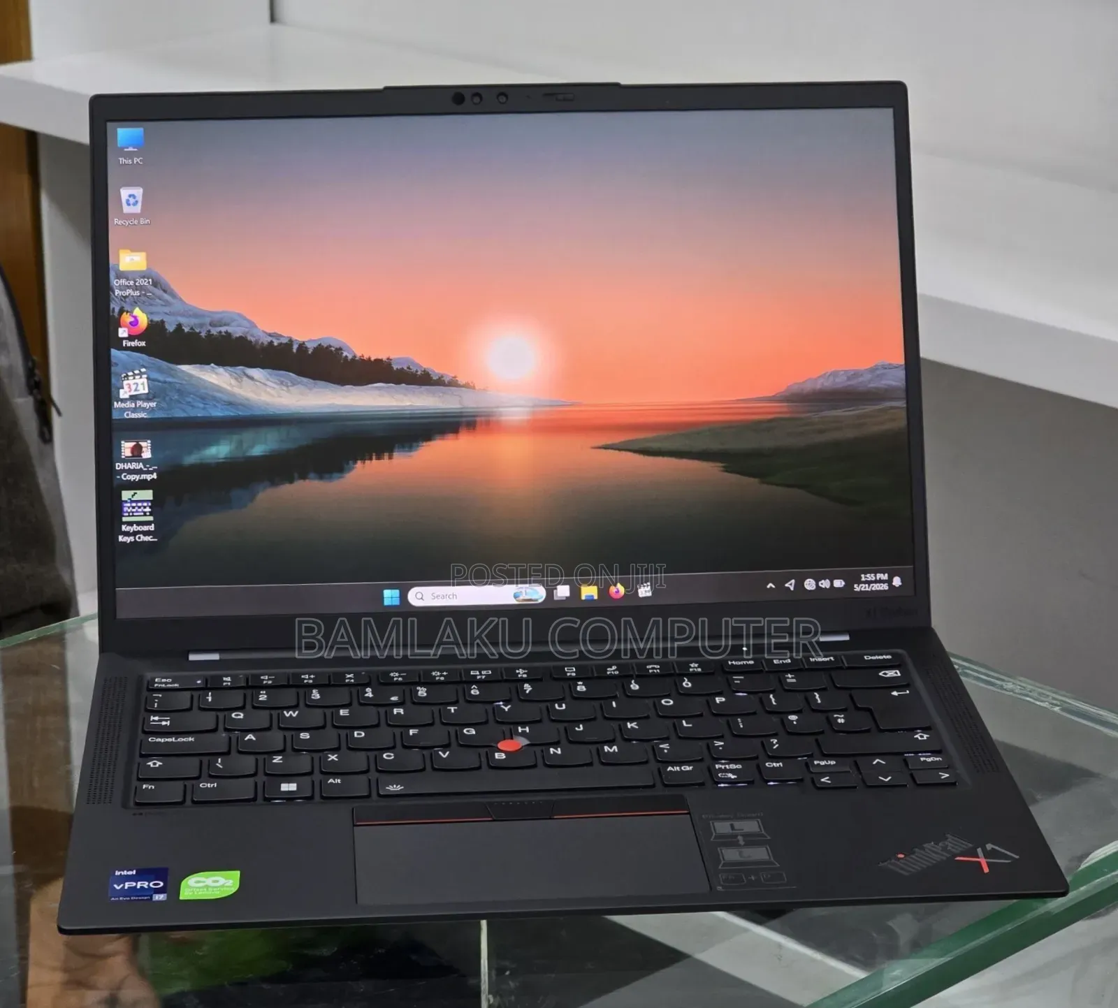 New Laptop Lenovo ThinkPad X1 Carbon 16GB Intel Core i7 SSD 512GB