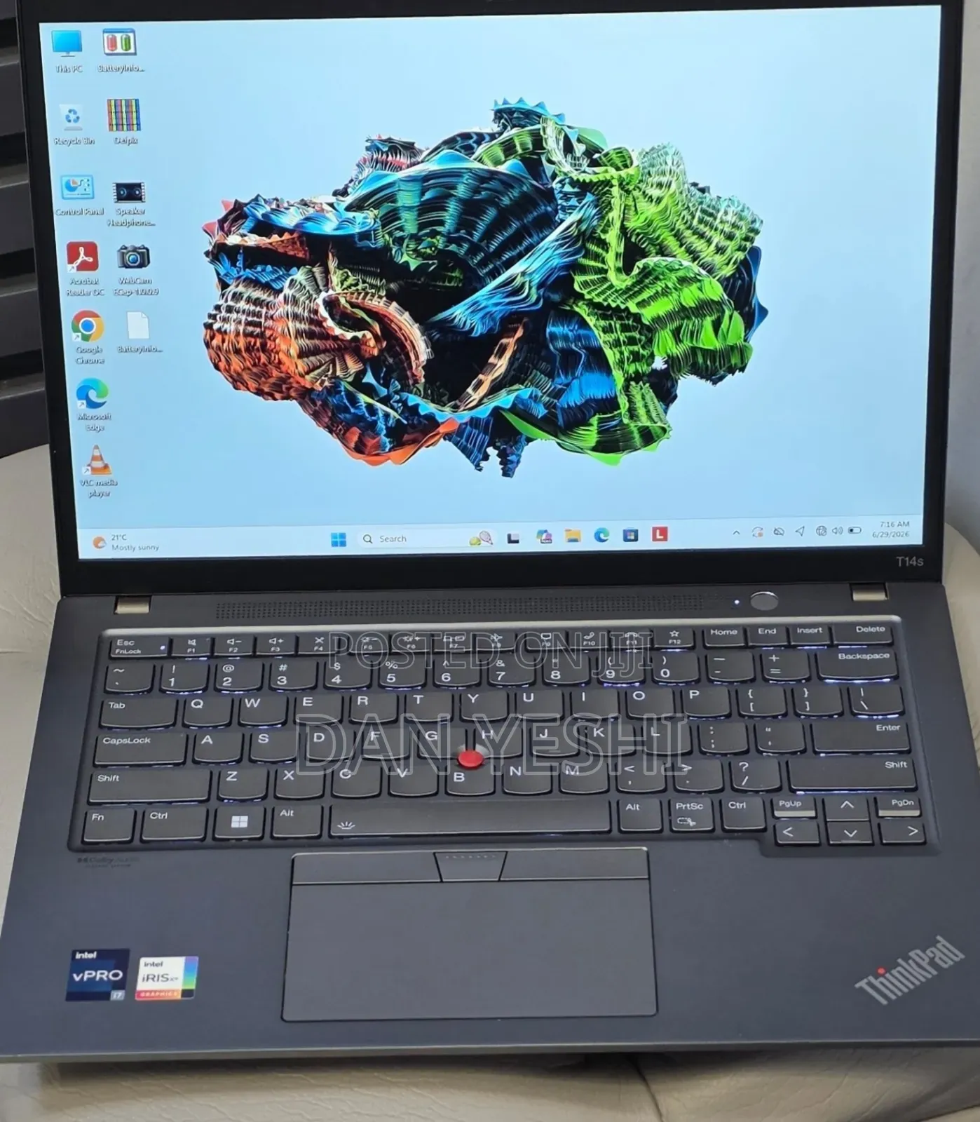 New Laptop Lenovo ThinkPad T14 32GB Intel Core i7 SSD 512GB