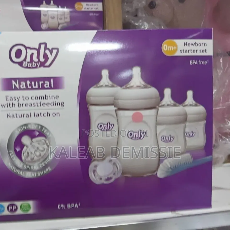Only 6-in-1 Baby Feeding Starter Set (ኦንሊ የጡጦ ሴት)