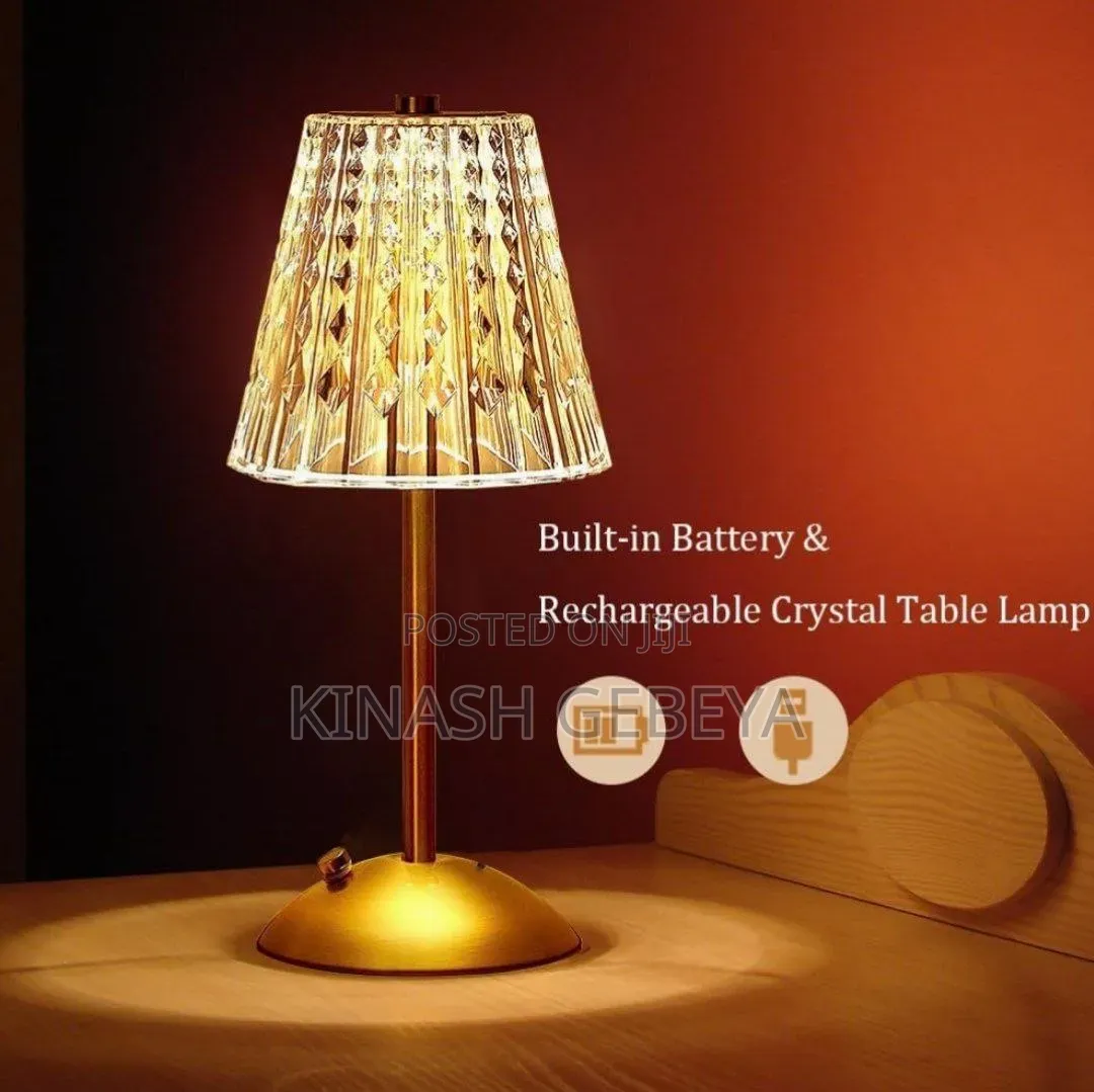 Top Quality Rechargeable Crystal Table Lamp