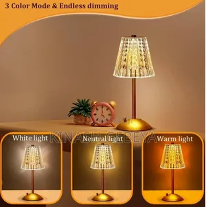 Top Quality Rechargeable Crystal Table Lamp