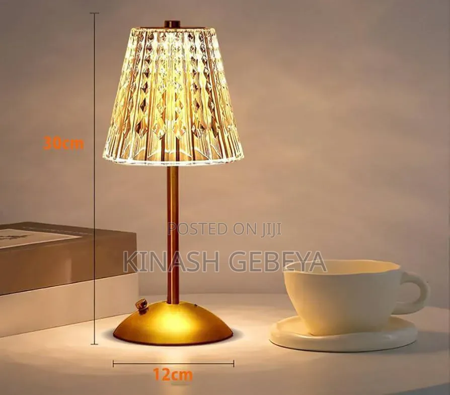 Top Quality Rechargeable Crystal Table Lamp
