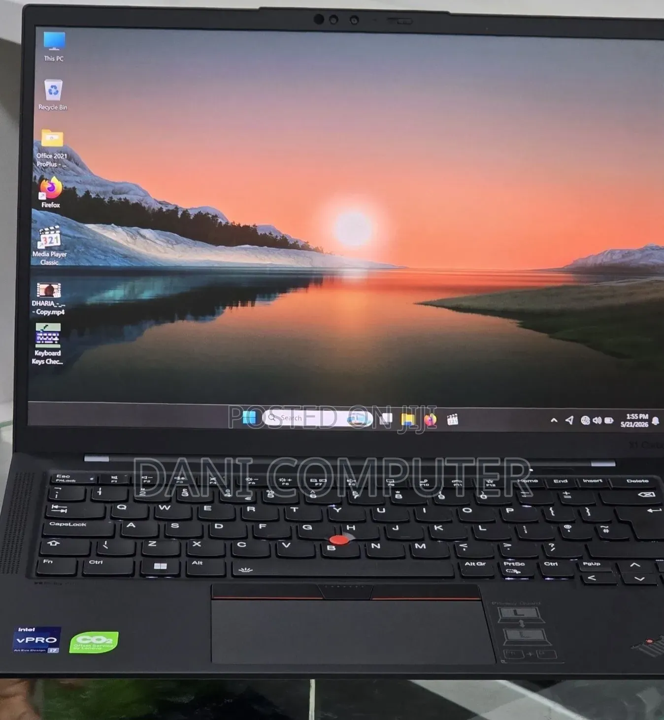 New Laptop Lenovo ThinkPad X1 Carbon 16GB Intel Core i7 SSD 512GB