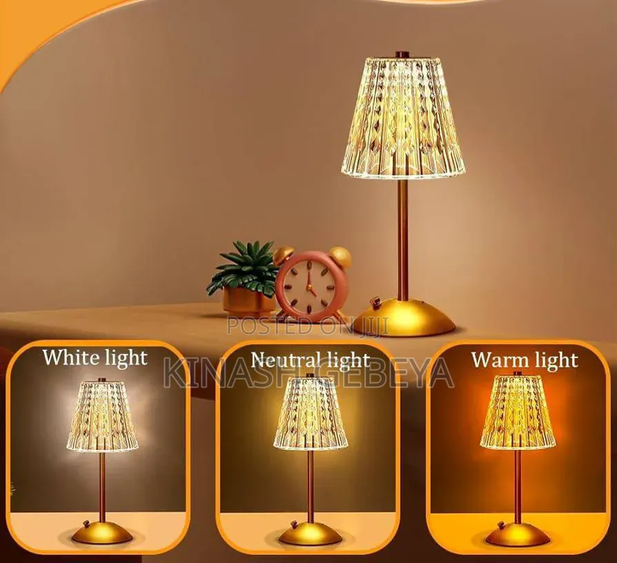 Top Quality Rechargeable Crystal Table Lamp