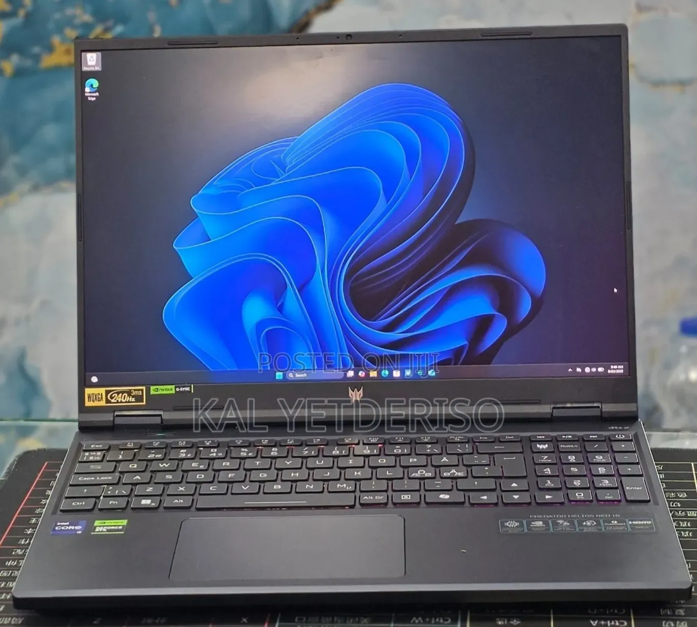 New Laptop Acer Predator Helios Neo 16 16GB Intel Core i9 SSD 1T