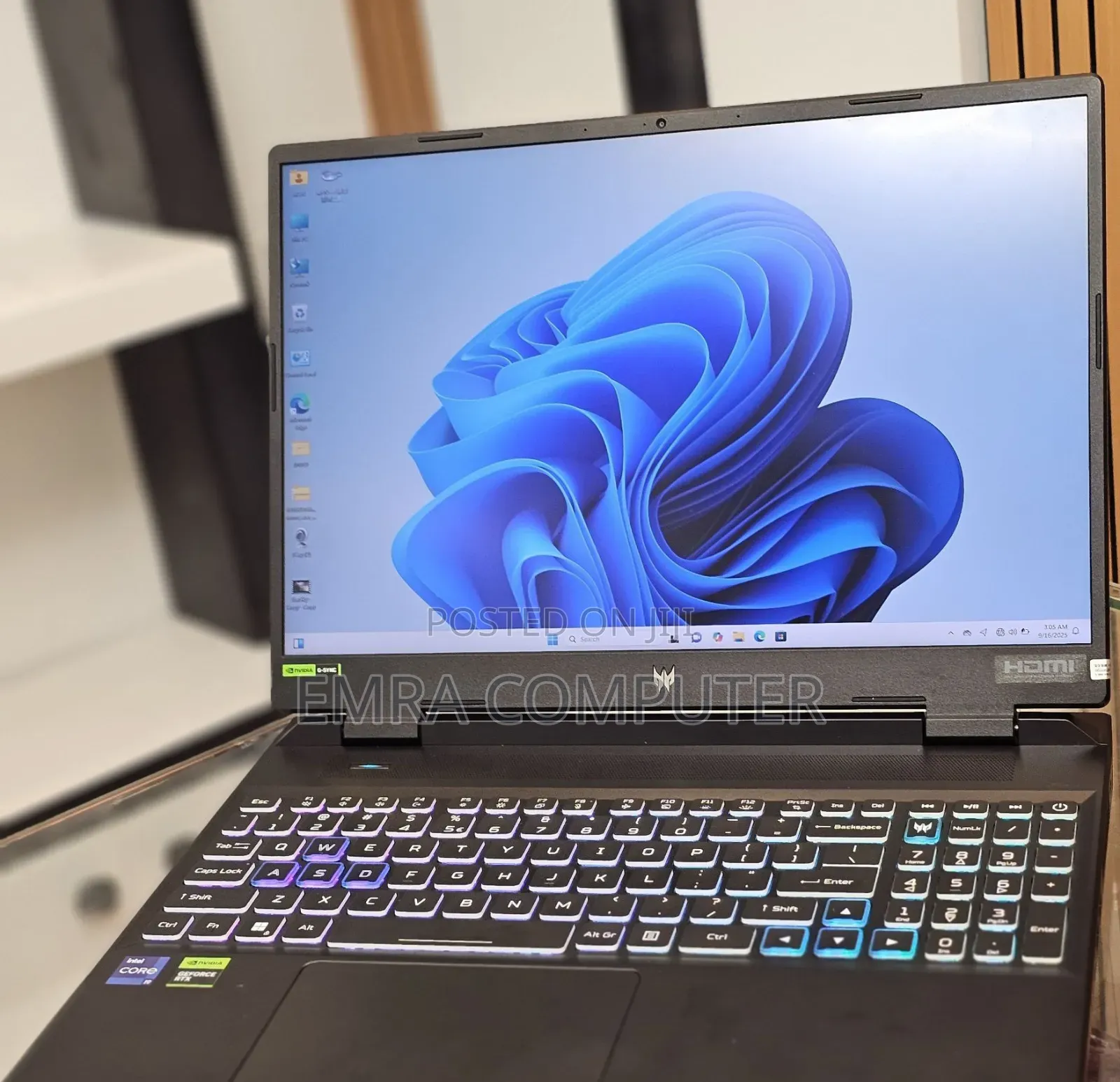New Laptop Acer Predator Helios 300 16GB Intel Core i9 SSD 1T