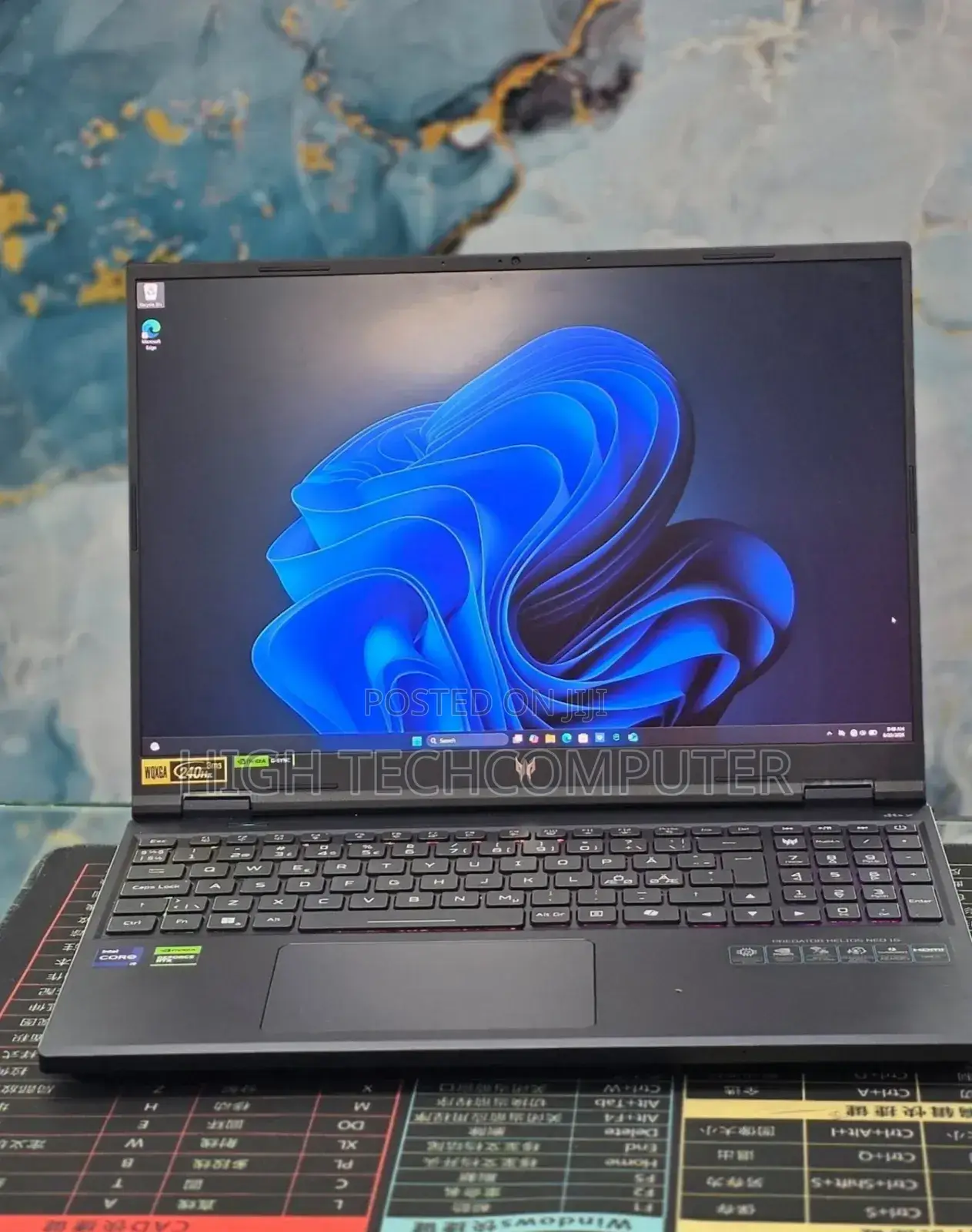 New Laptop Acer Predator Helios Neo 16 16GB Intel Core i9 SSD 1T