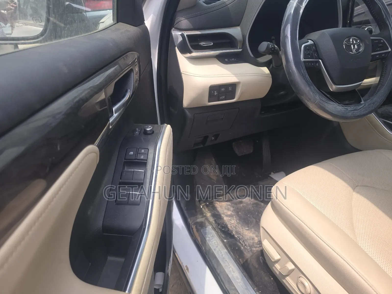 New Toyota Highlander Hybrid 2024 White