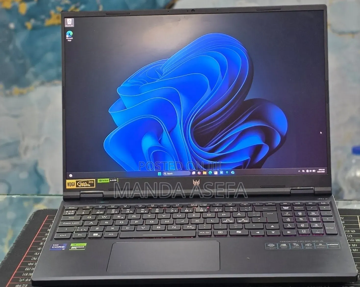 New Laptop Acer Predator Helios Neo 16 16GB Intel Core i9 SSD 1T