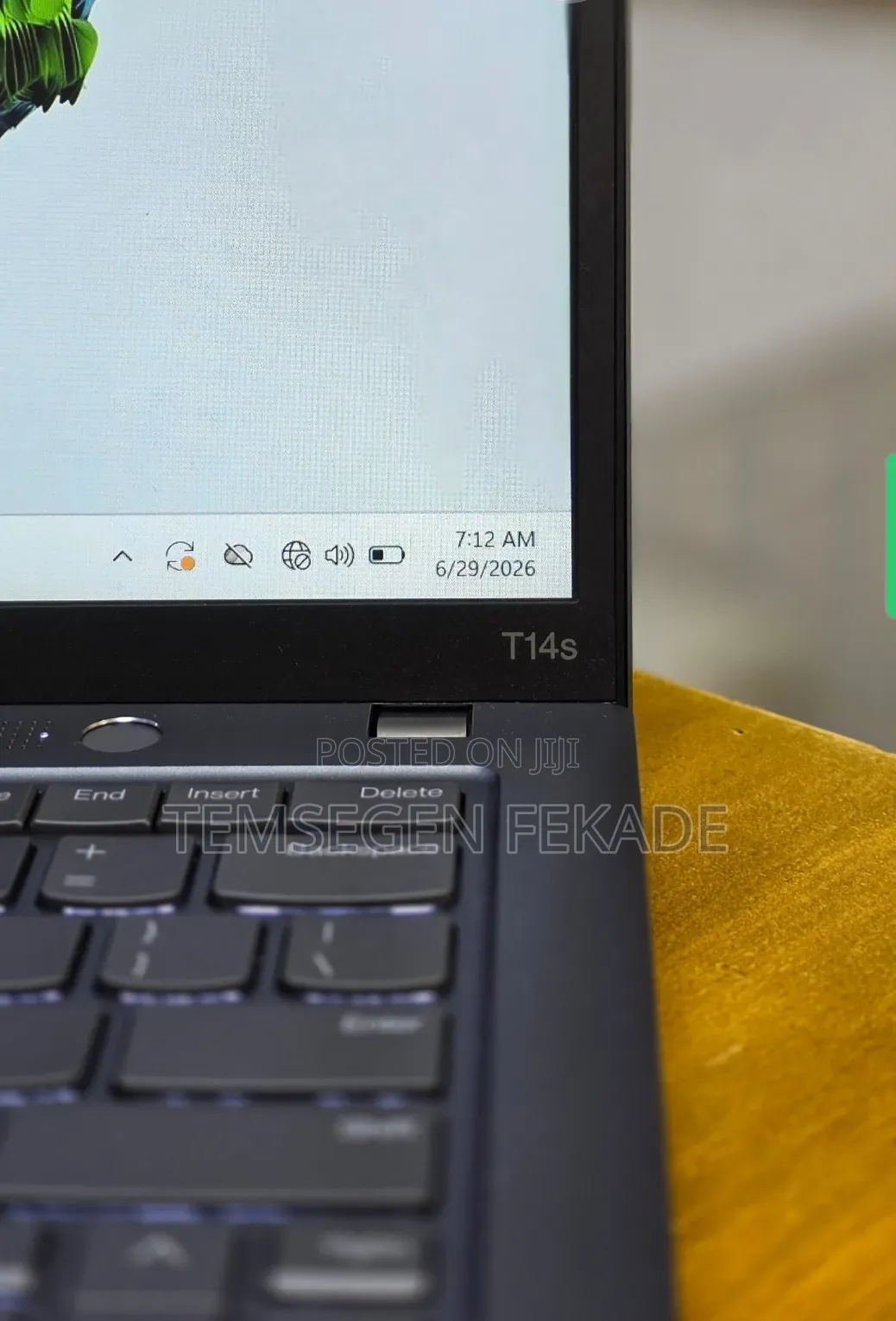 New Laptop Lenovo ThinkPad T14s Gen 2 32GB Intel Core i7 SSD 512GB