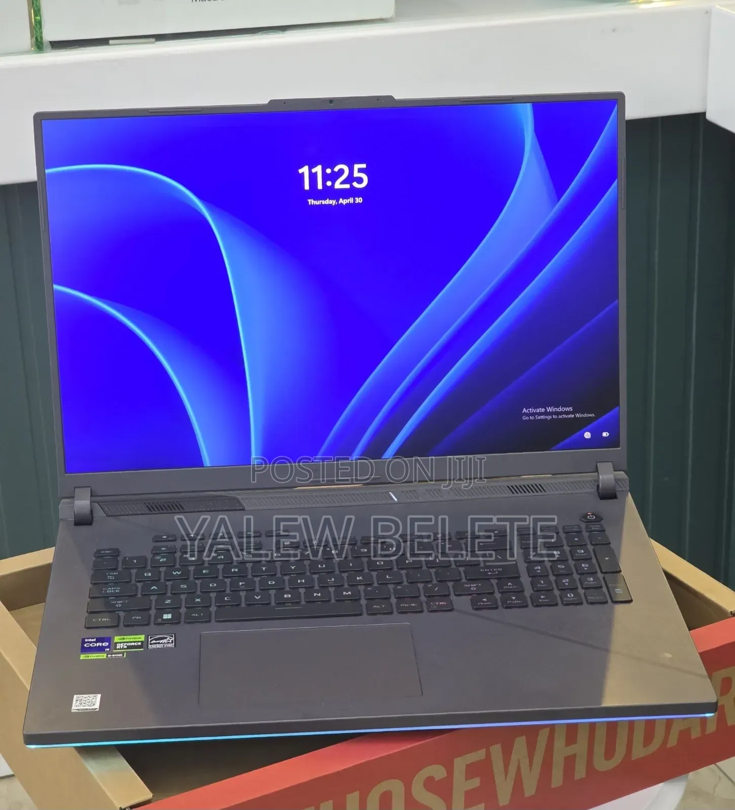 New Laptop Asus ROG Strix G18 16GB Intel Core i9 SSD 1T