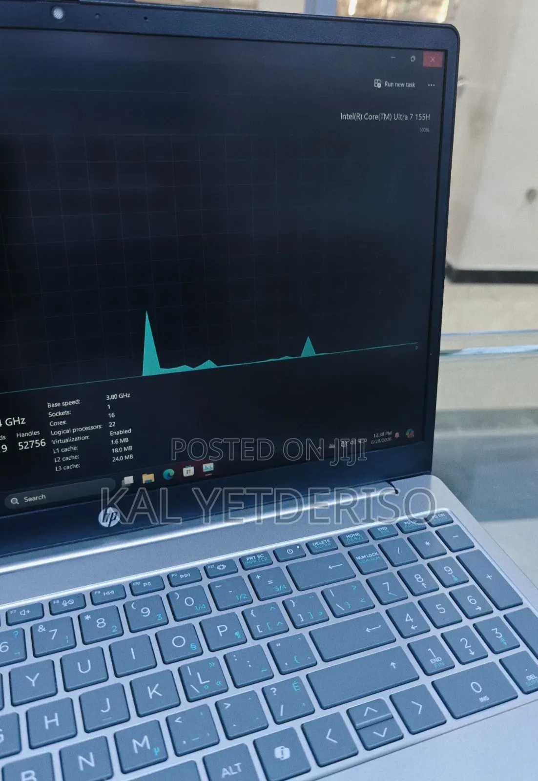 New Laptop HP 16GB Intel Core Ultra 7 SSD 512GB
