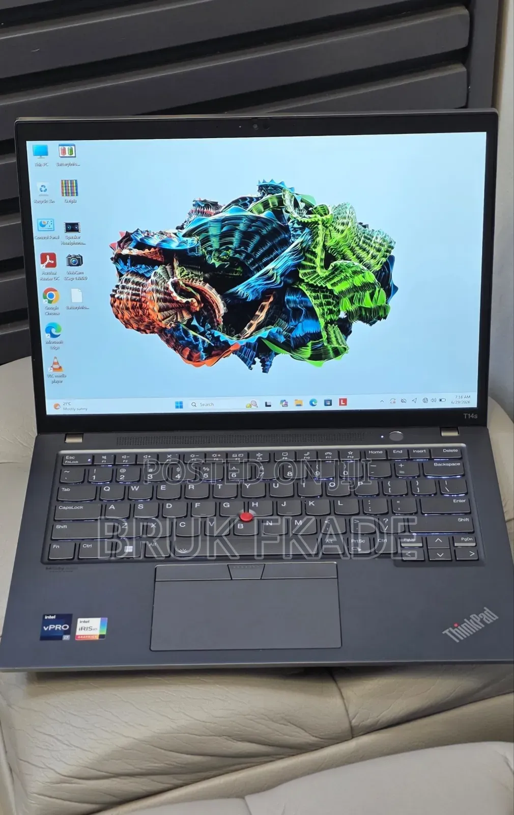 New Laptop Lenovo ThinkPad T14s Gen 1 32GB Intel Core i7 SSD 512GB