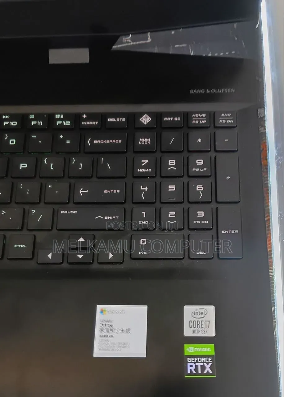 New Laptop HP Omen 17 16GB Intel Core i7 SSD 512GB