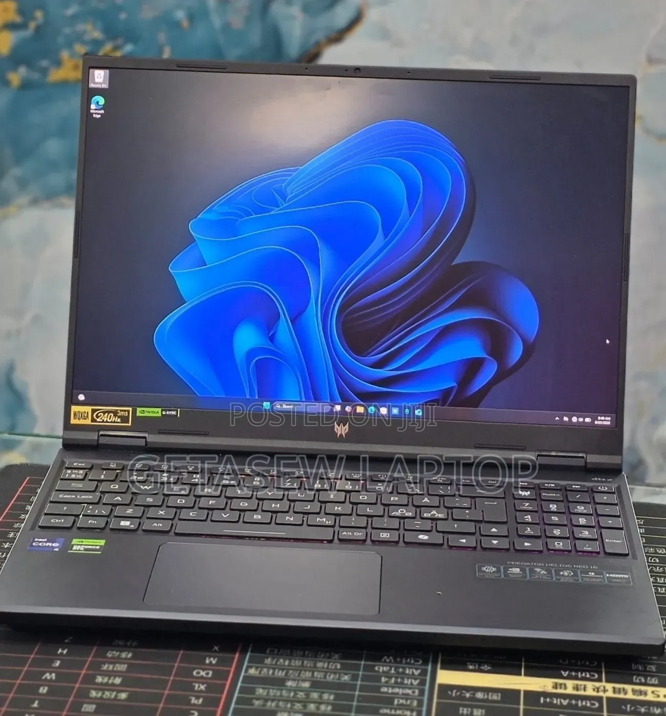 New Laptop Acer Predator Helios Neo 16 16GB Intel Core i9 SSD 1T