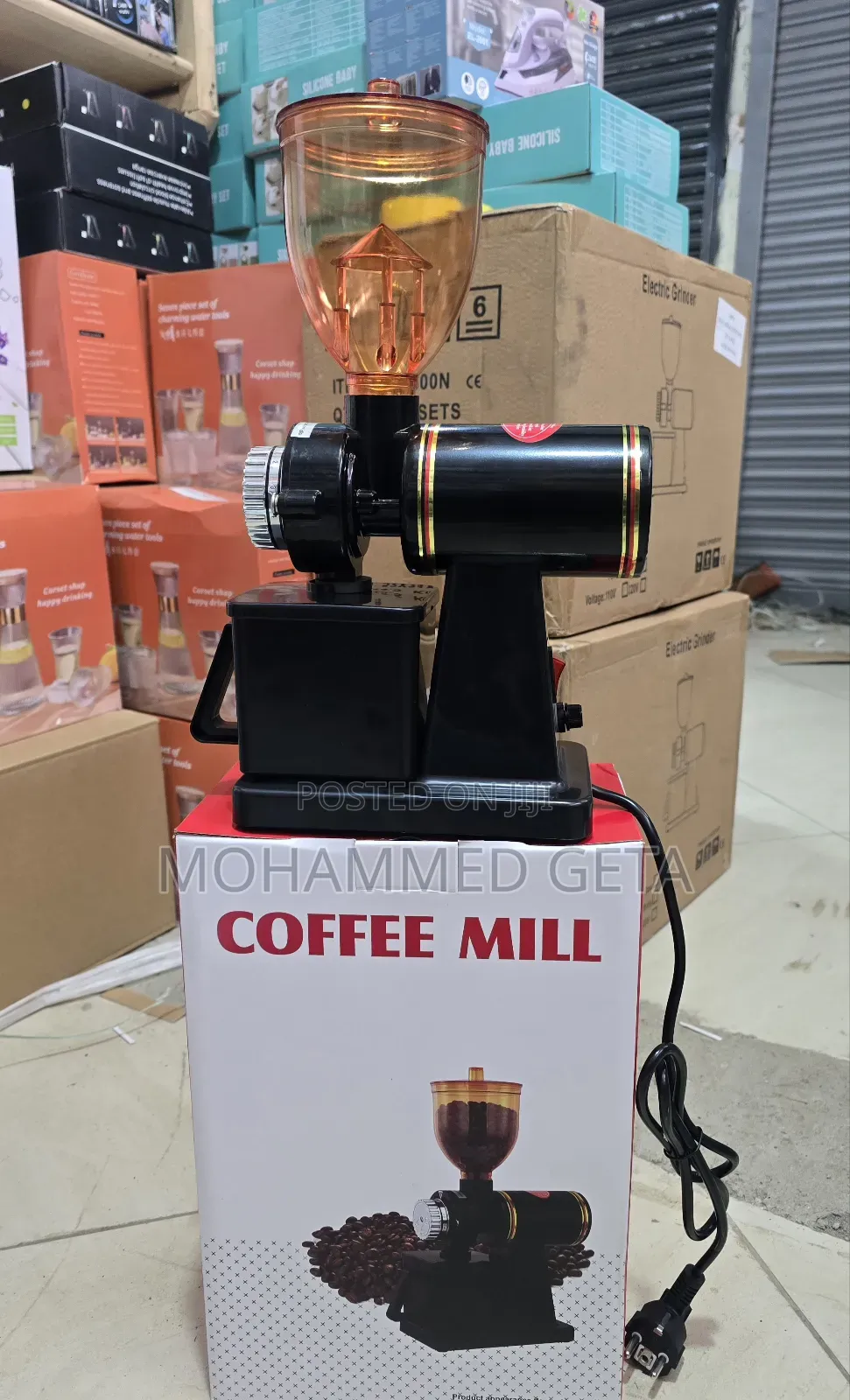 Electric Coffe Mail Grinder