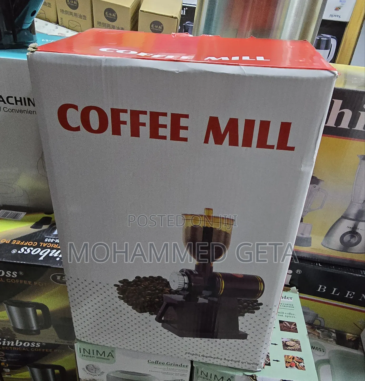 Electric Coffe Mail Grinder