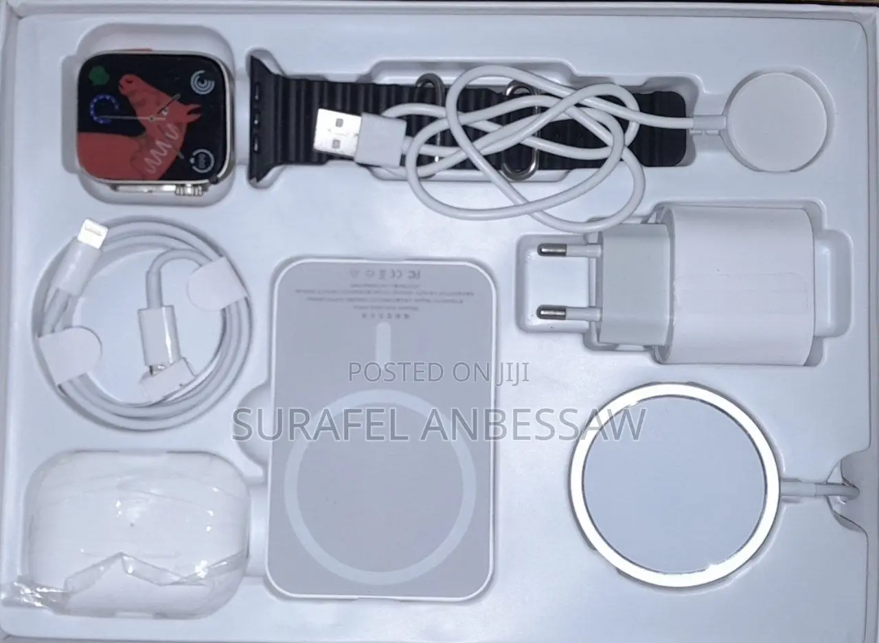 Smart Watch Power Bank and Airpod