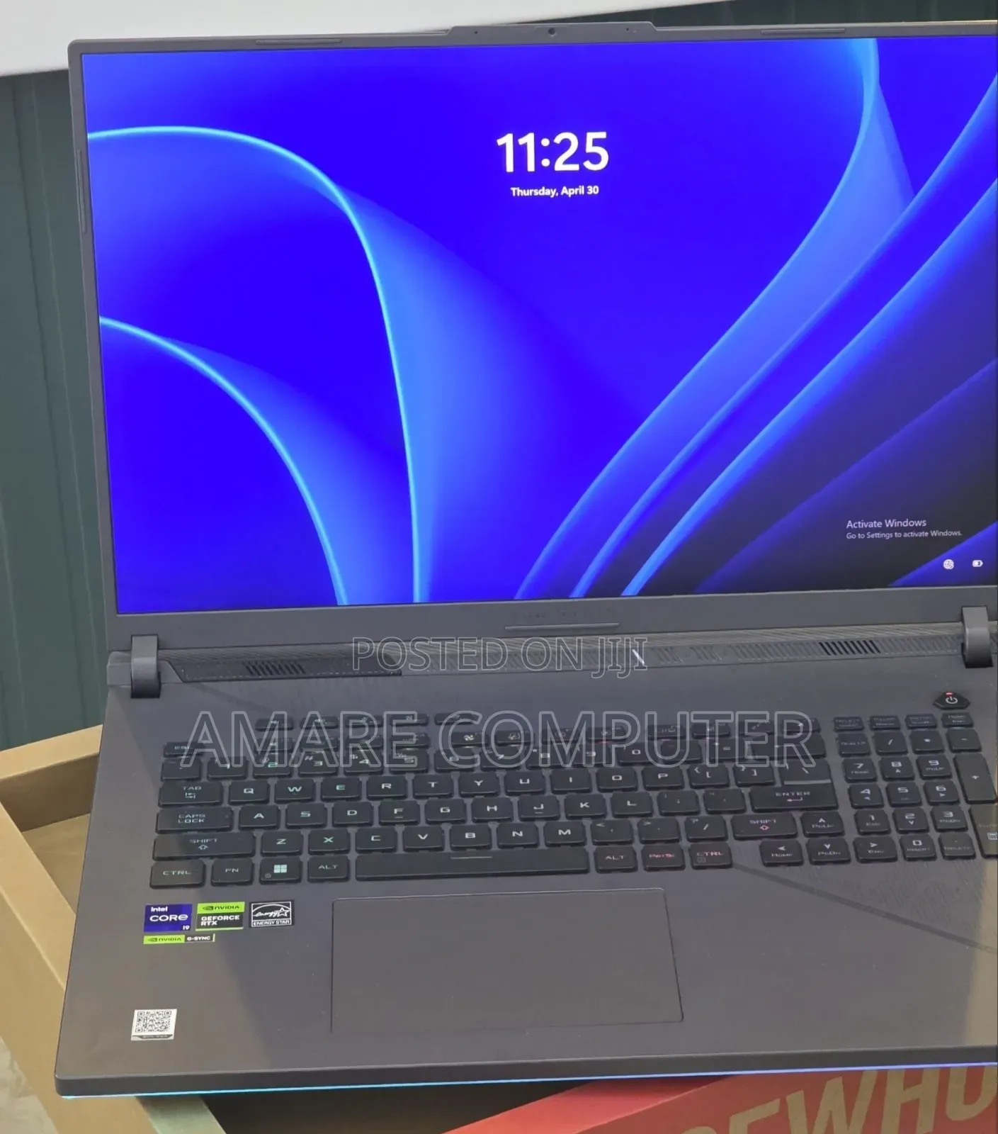 New Laptop Asus ROG Strix G18 16GB Intel Core i9 SSD 1T