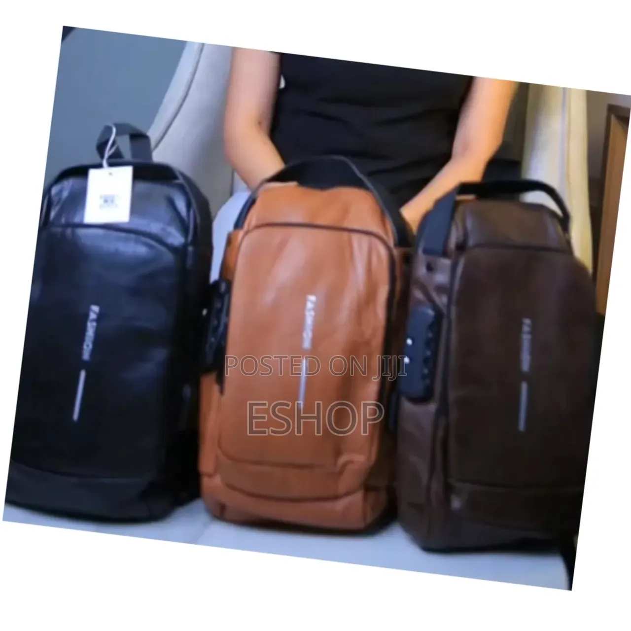 The Secure Commuter: Multi-Pocket Sling With 3-Digit Combination Lock
