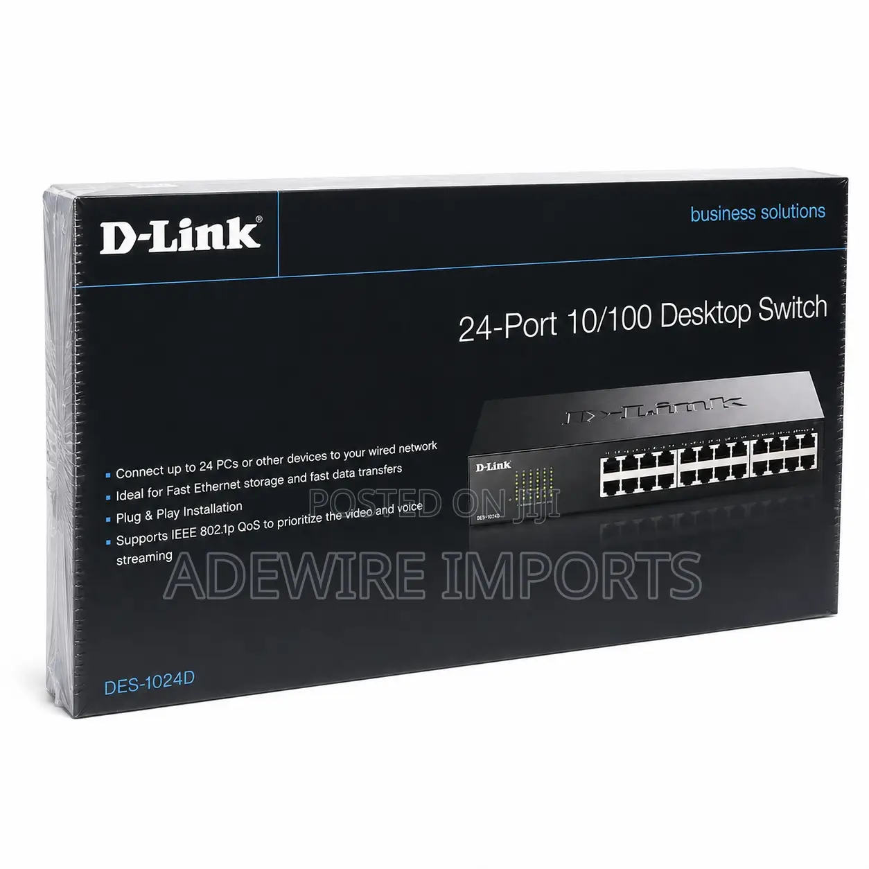 D-Link 24-Port MBPS Gigabit Unmanaged Switch