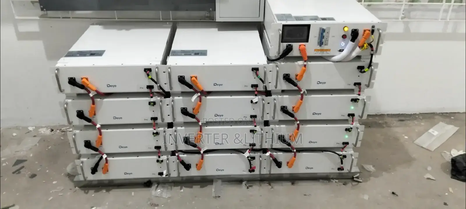 Solar Hybrid Inverter Lithium Ion Battery