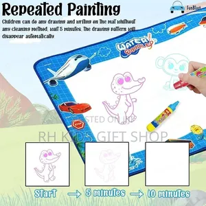 Doodle Mat Water Canvas