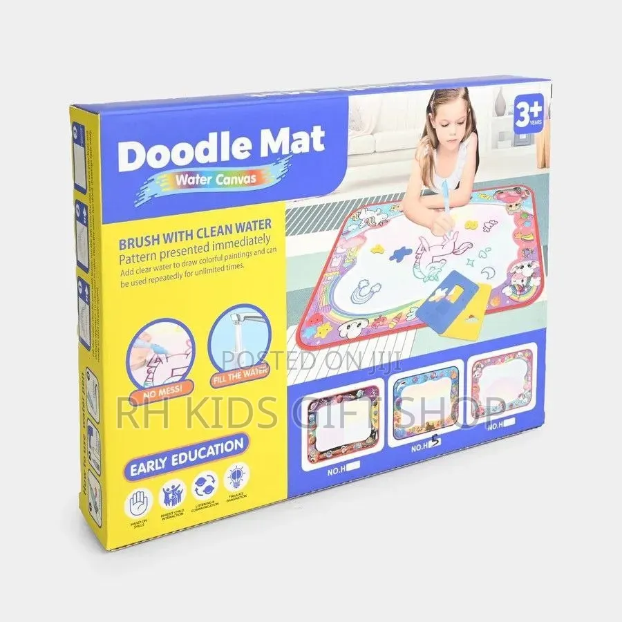 Doodle Mat Water Canvas
