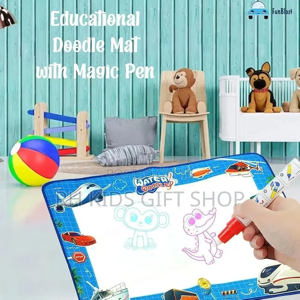 Doodle Mat Water Canvas