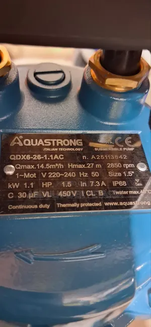 Aquastrong Submersible Water Pump 1.5hp