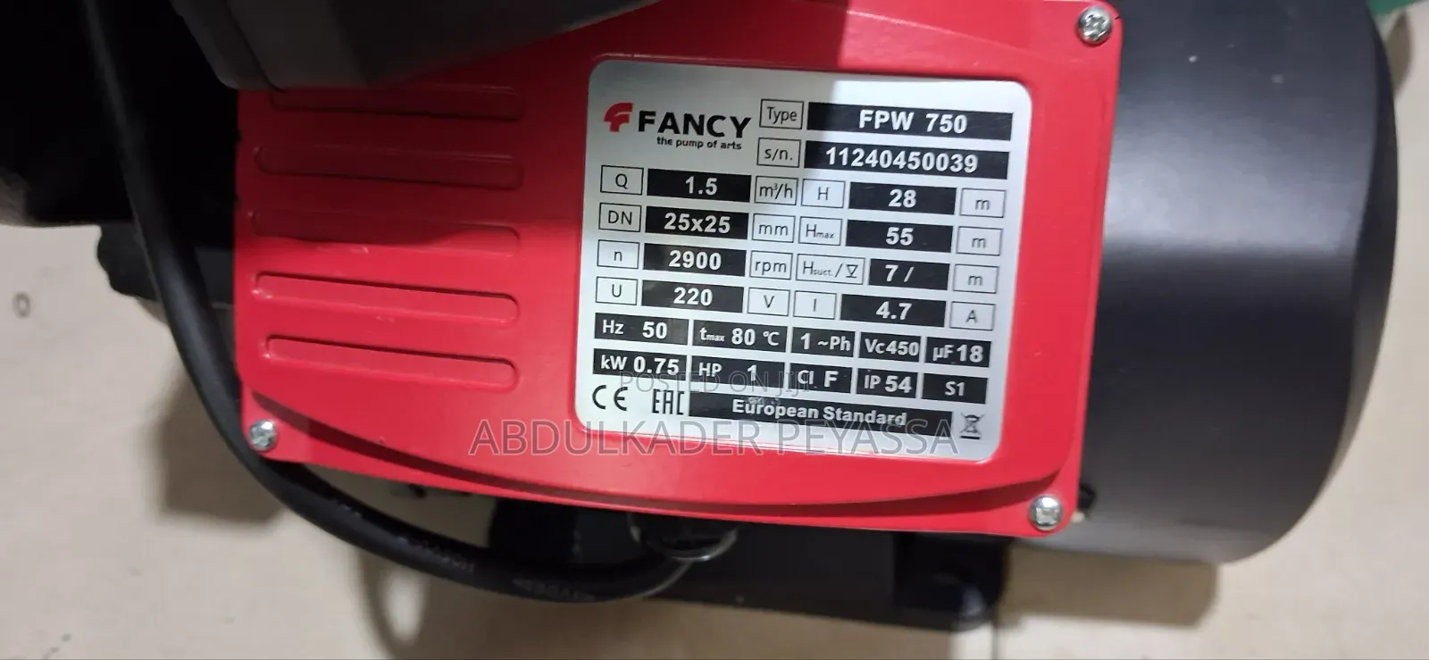 Automatic Buster Water Pump