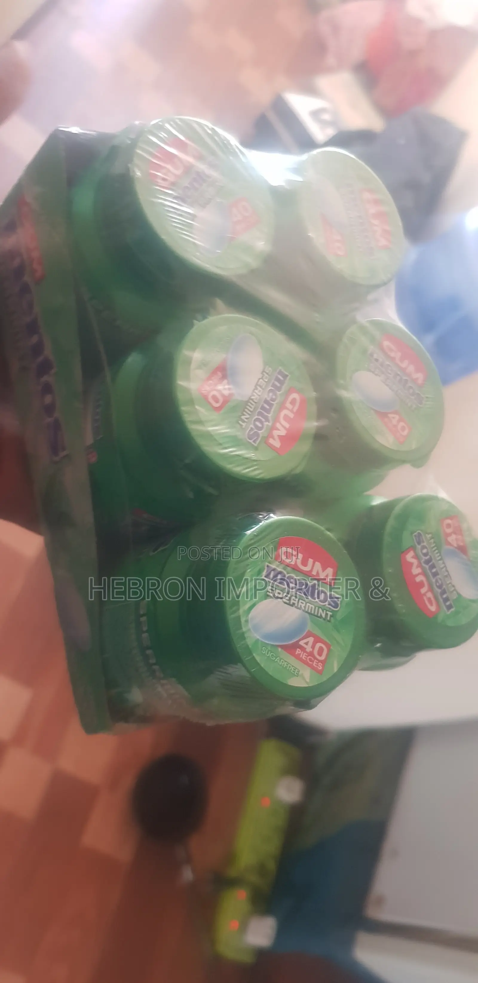 Mentos Sugar-Free Gum Bulk Packs (6 Bottles)