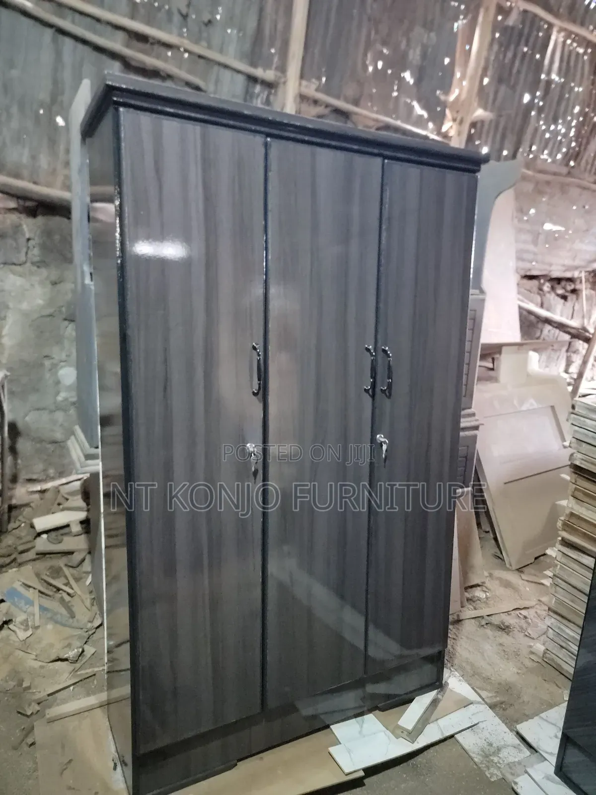 1.20cm Fully Lamineted ቁምሳጥን