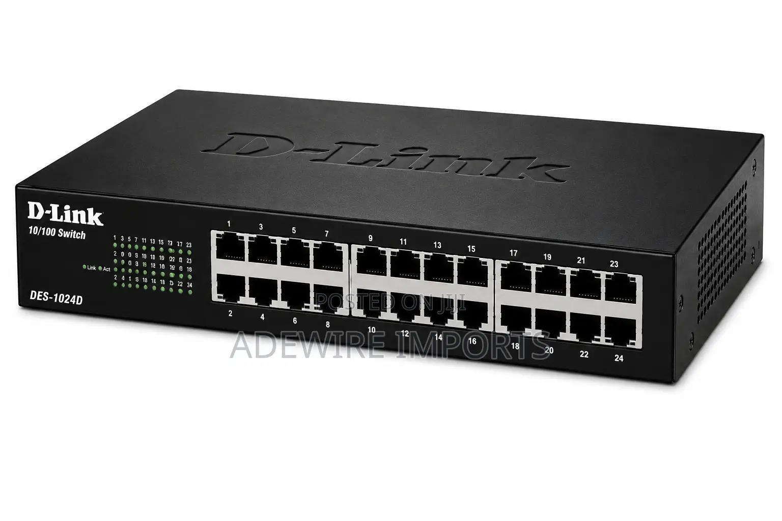 D-Link Des-1024d 24-Port 10/100 MBPS Unmanaged Switch