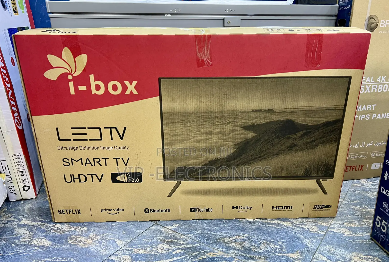 I-Box 50 Inch Tv Smart Led Tv – Ultra Hd Smart Television