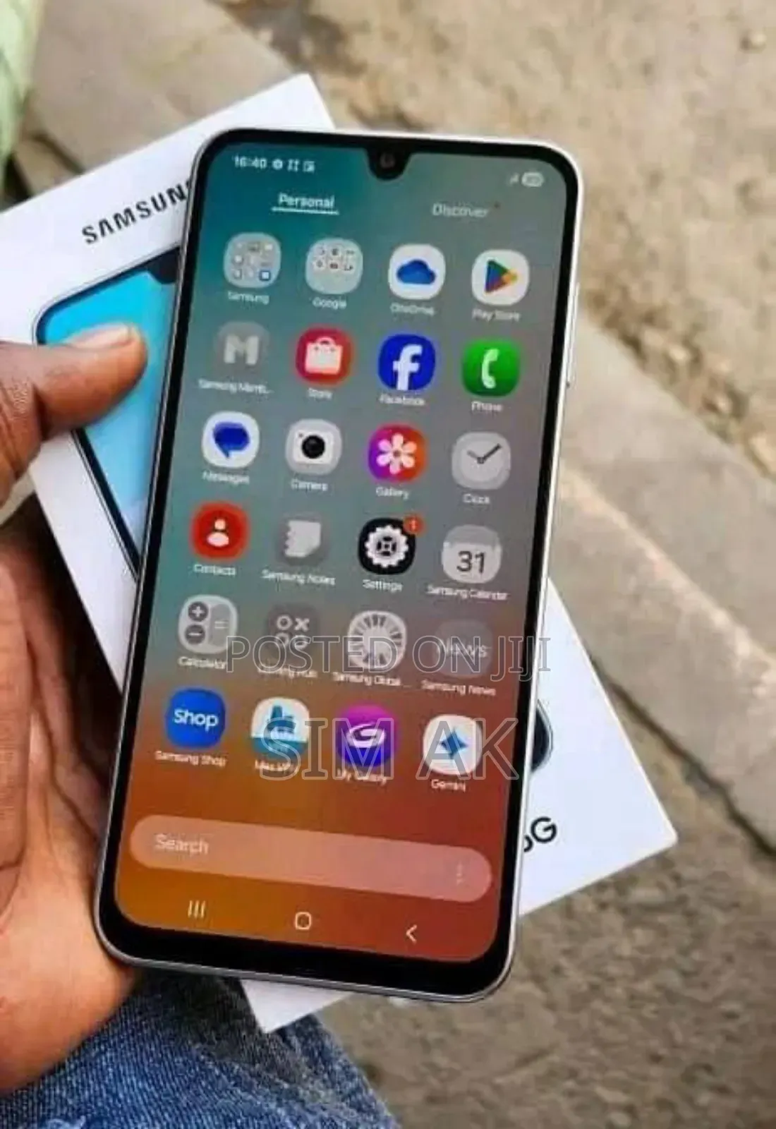 Samsung Galaxy M16 128 GB Silver