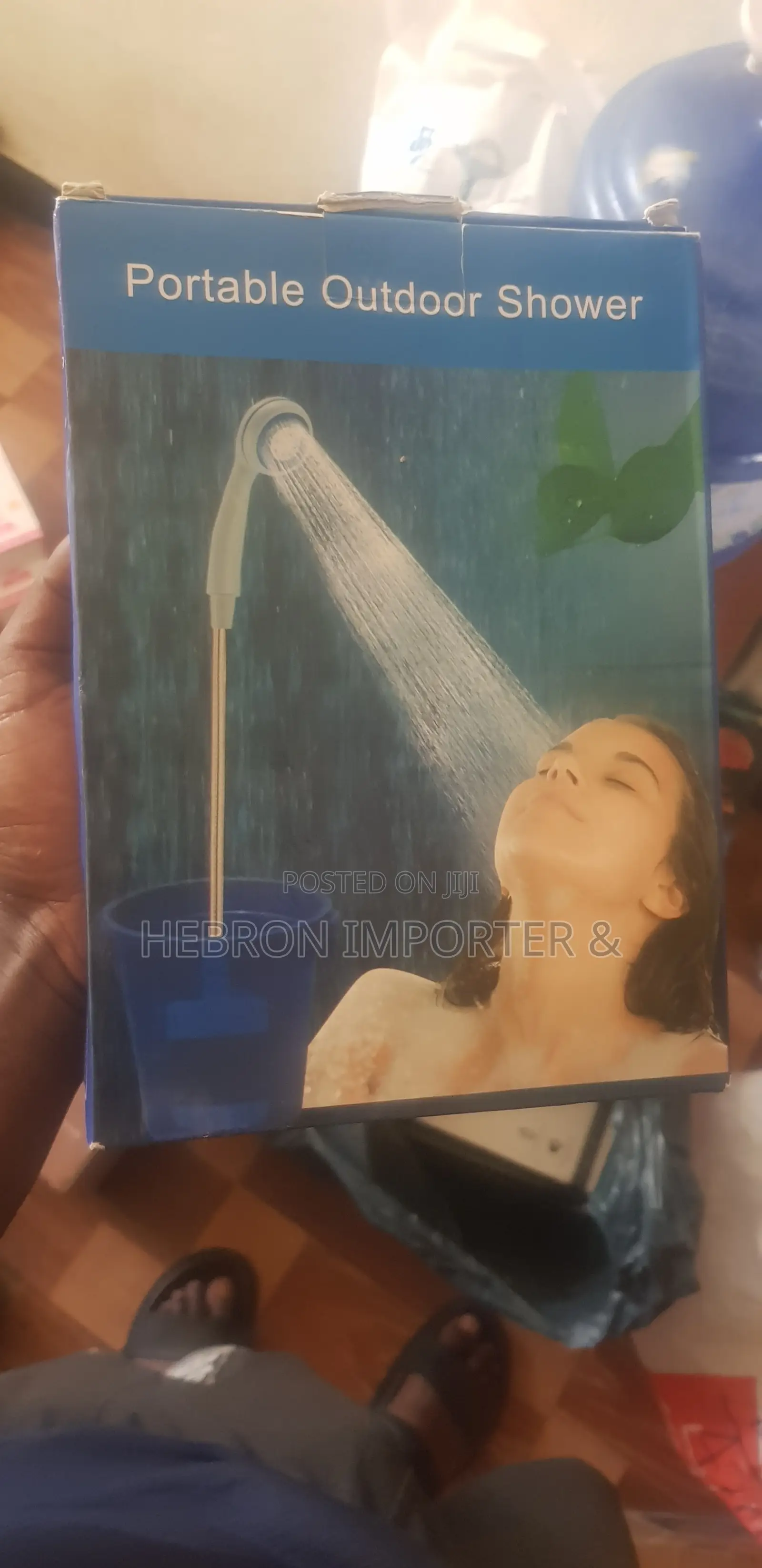 Portable Outdoor Shower Camping Shower Pump
