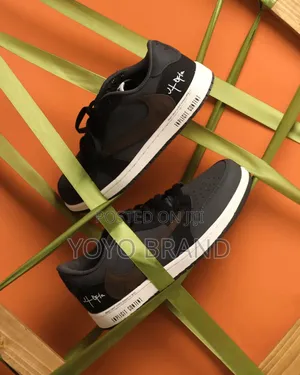 Nike Air Jordan 1 Low X Travis Scot"Utopia"Dark Chocolate Brown/Black