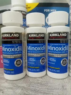 እውነተኛ እቃ ፣ እውነተኛ ውጤት – Kirkland Minoxidil