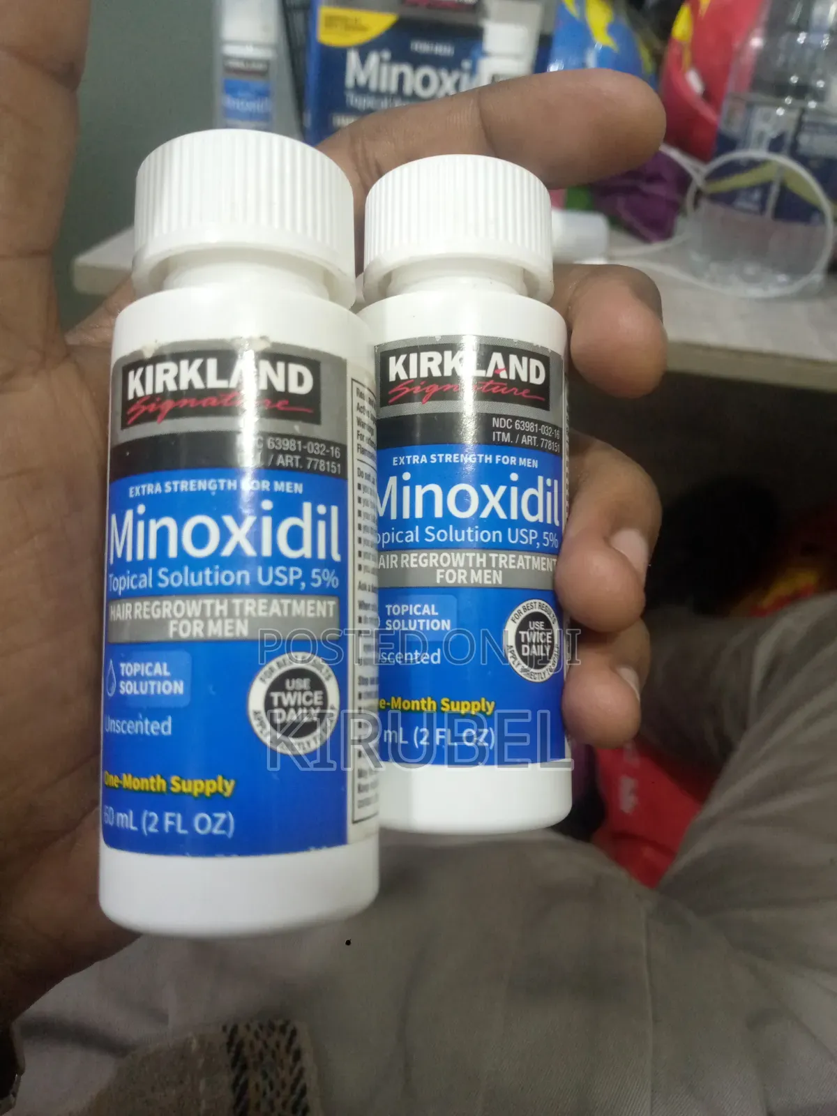 ኪርክላንድ Minoxidil 5% – የተረጋገጠ ውጤት
