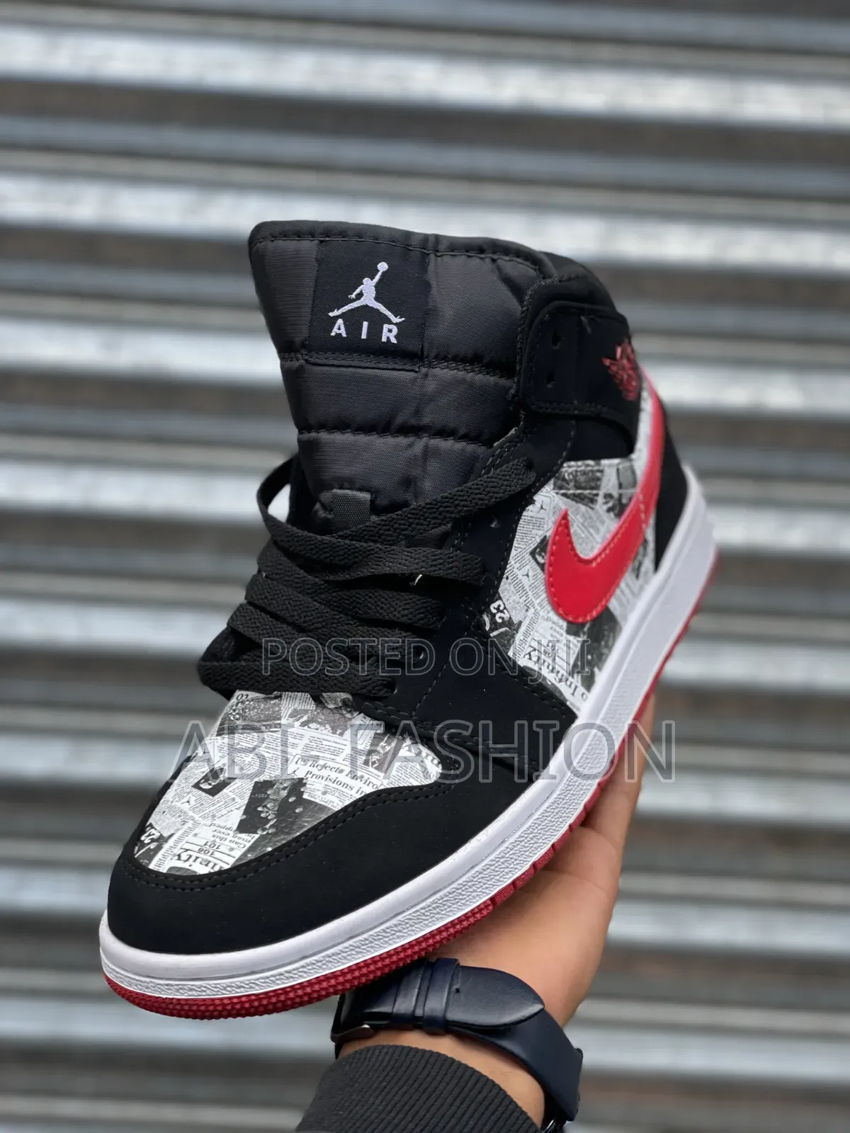 Air Jordan 1 Mid Se 'Newspaper Air Times