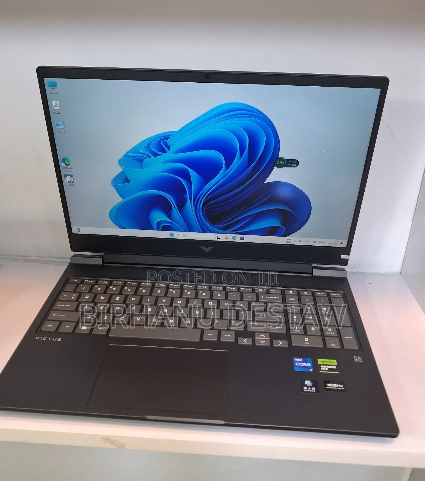 New Laptop HP Victus 16 16GB Intel Core i7 SSD 1T