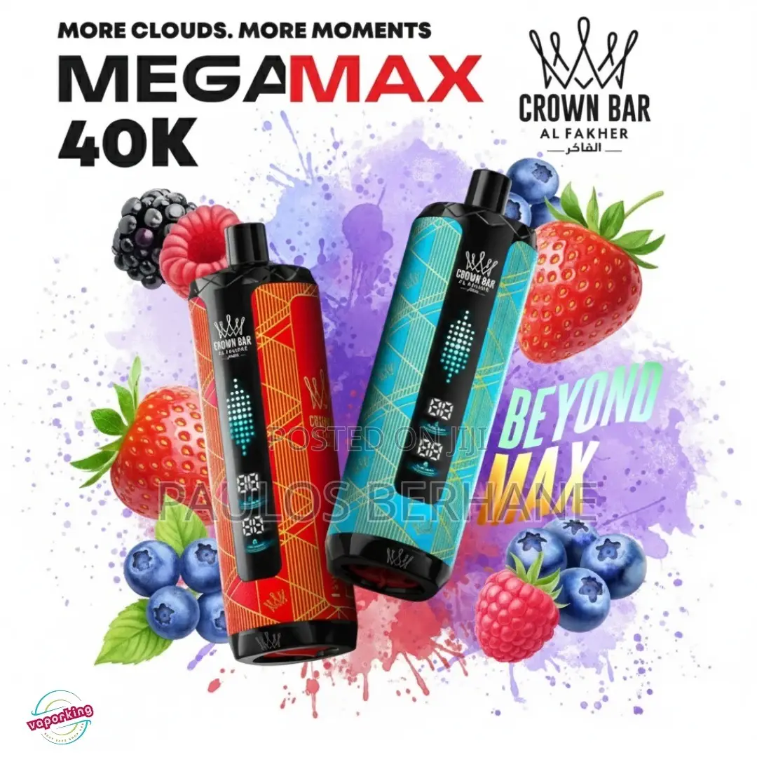  Crown Bar Mega Max 40000 Puffs 