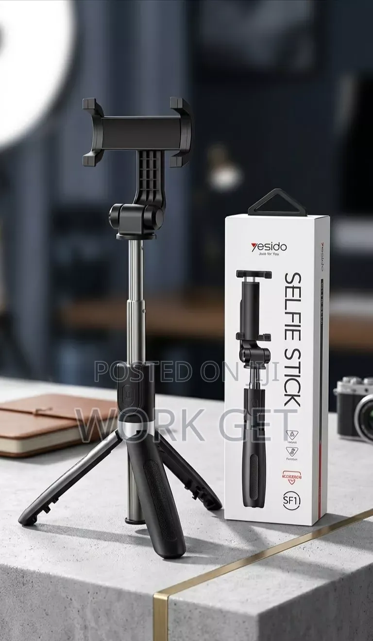 Yesido Sf11 Bluetooth Selfie Stick + Tripod!