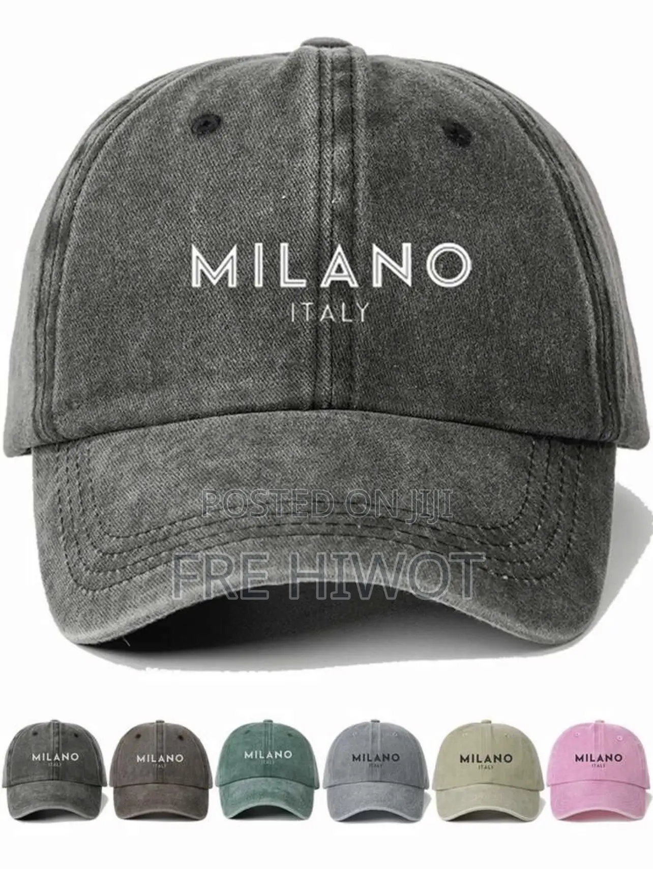 Milano Italy Printed Baseball Cap