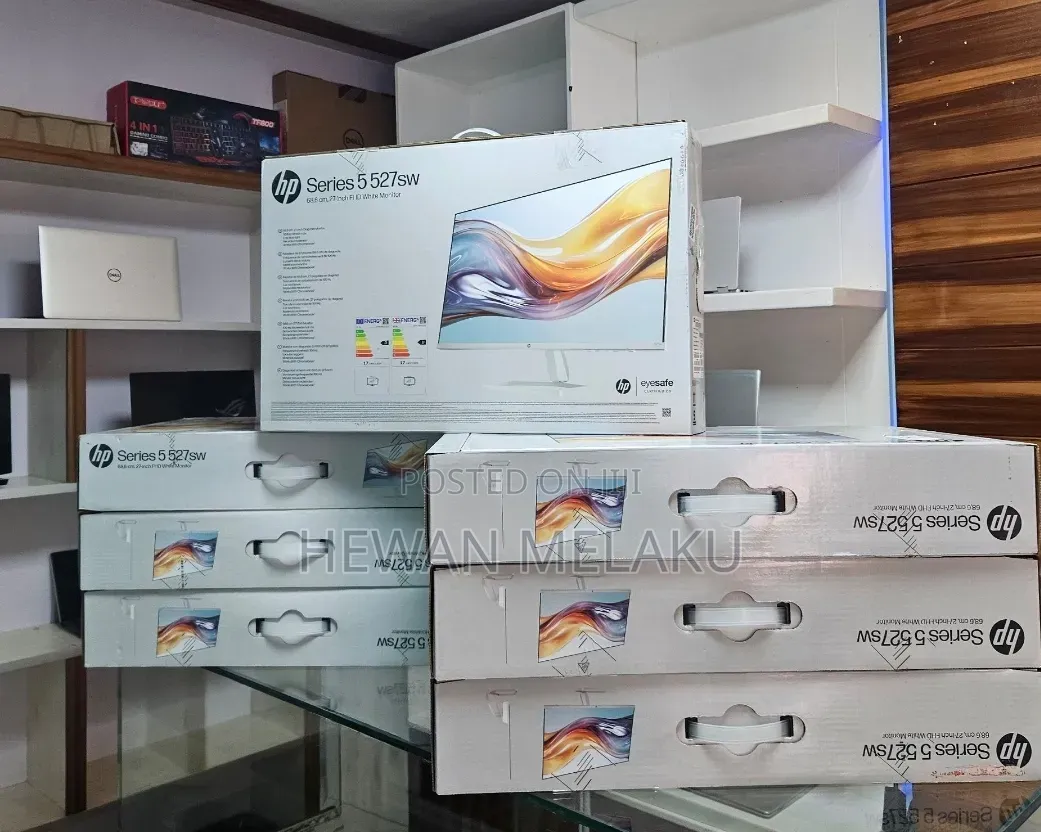 Brand New Hp White Monitor Hp 24"