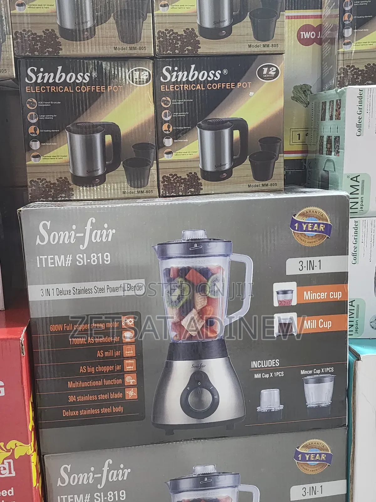 Soni-Fair 3 in 1 Juicer