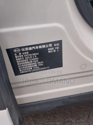 BYD Seagull 2025 Off white