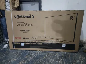 National 65" Tv