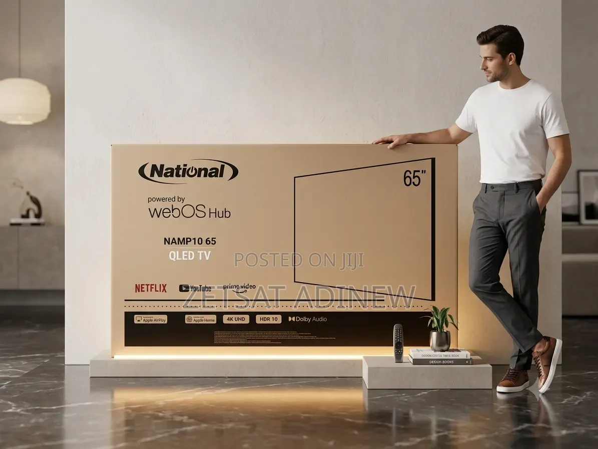 National 65" Tv
